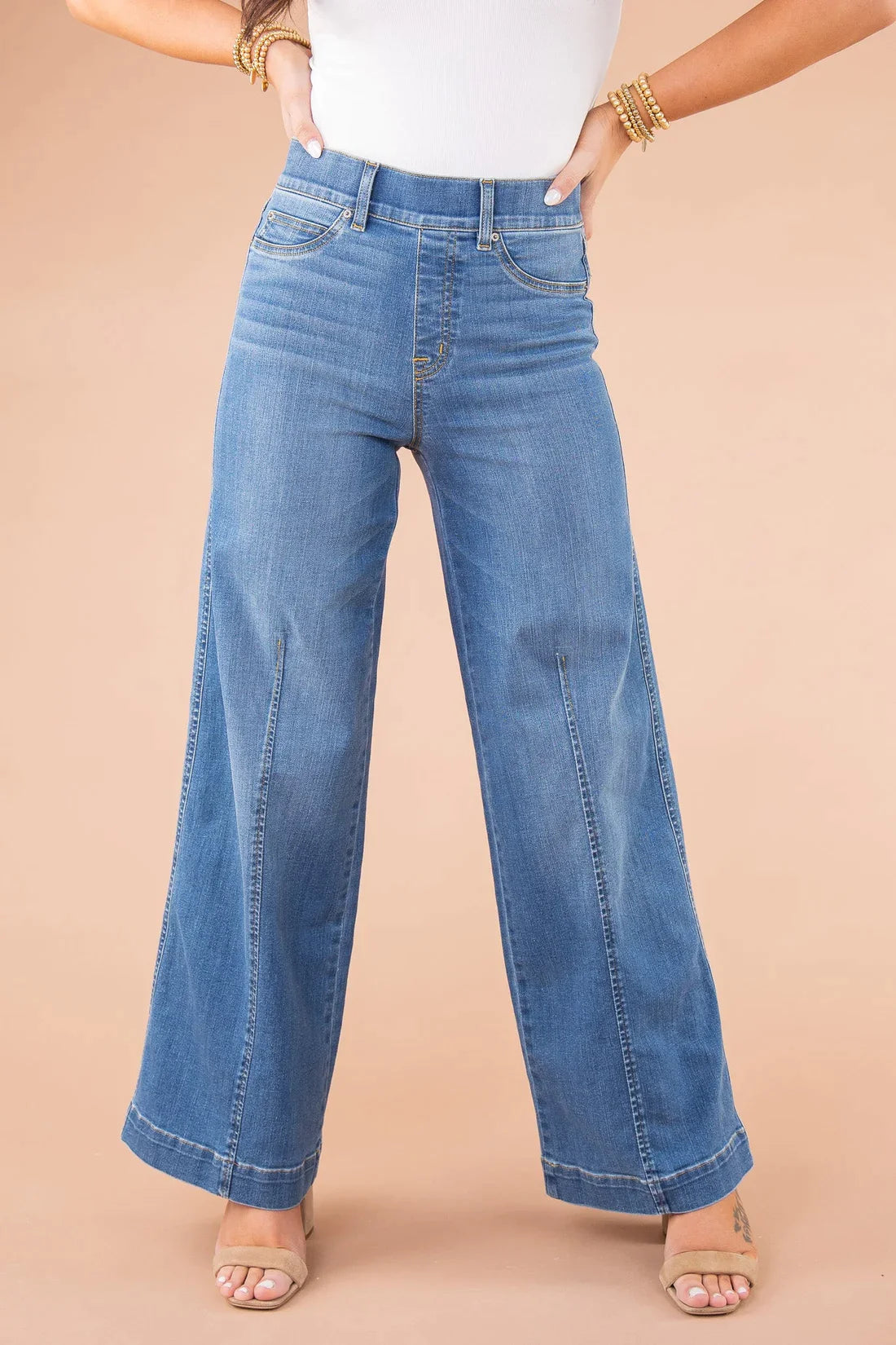 StretchPro™ - Jeans mit weitem Bein - Bis zu 50% Rabatt
